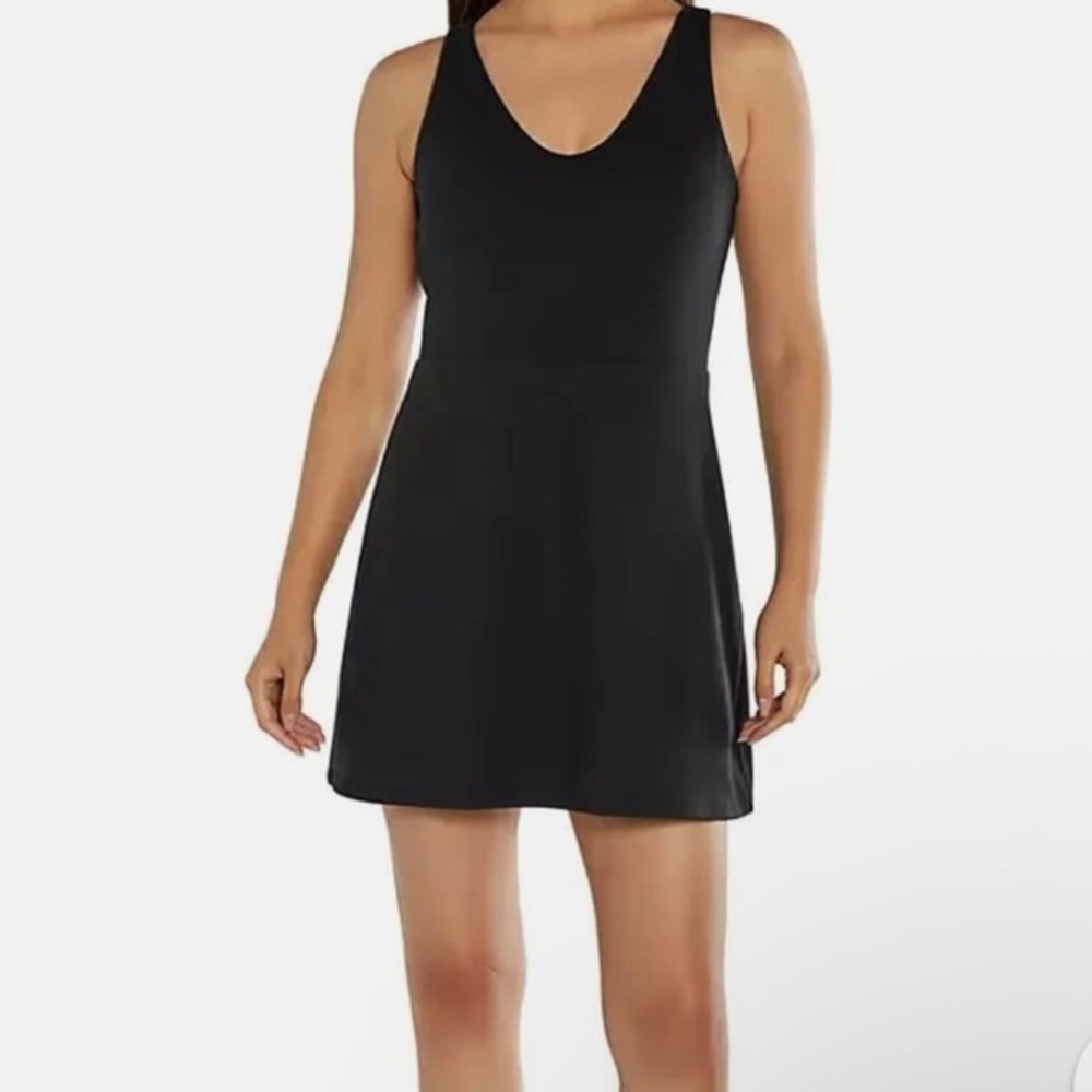 GAP Black Sleeveless Mini Dress